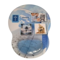 Mouse Pad Ergonómico con Apoya Muñecas en Gel, 24 x 20 cmts