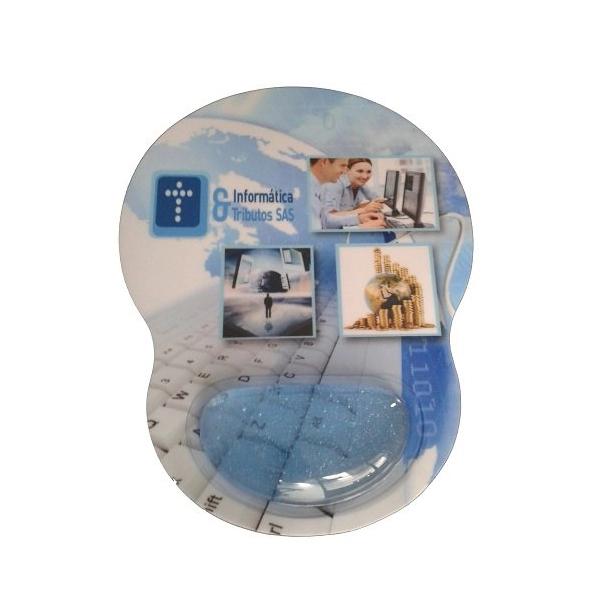 Mouse Pad Ergonómico con Apoya Muñecas en Gel, 24 x 20 cmts