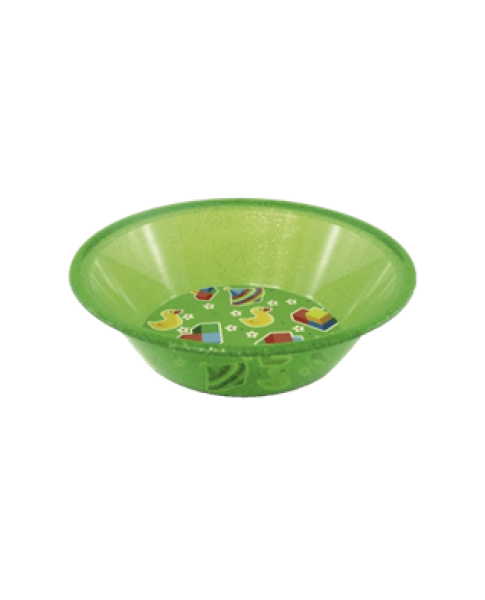 Plato Bowl Infantil para Niños, 335 ml, 11 onzas, 14 x 4 cmts, en Poliestireno