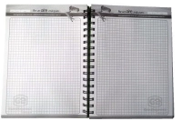 Cuaderno Argollado pasta dura, Media Carta, de 23 x 16 cmts