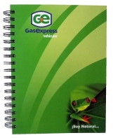 Cuaderno Argollado pasta dura, Media Carta, de 23 x 16 cmts