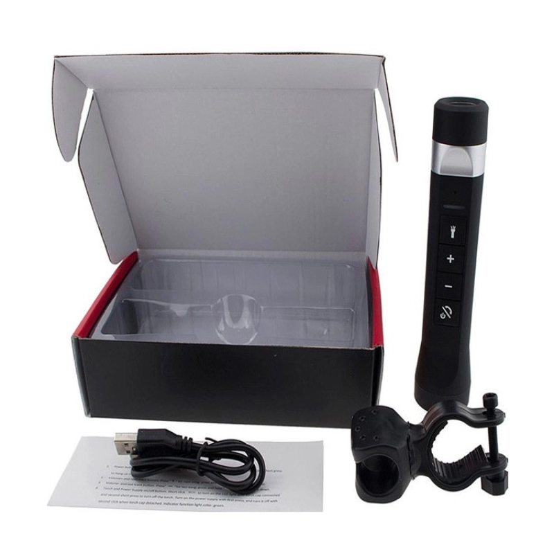 Linterna con Parlante para montar en bicicleta