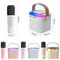 Parlante Inalambrico con Microfono, en ABS, 94 x 80 x 84 mm,