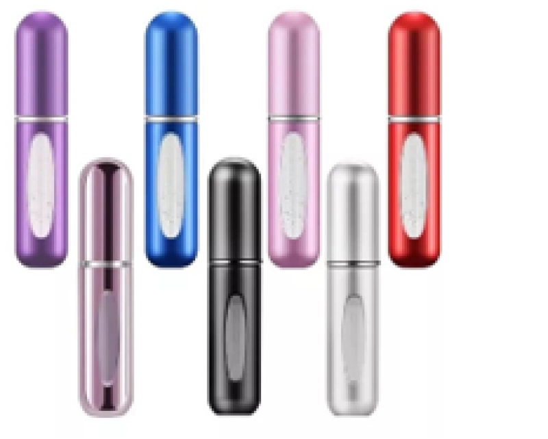 Atomizador de Perfumes para Cartera, plastico, de 80 x 11 mm