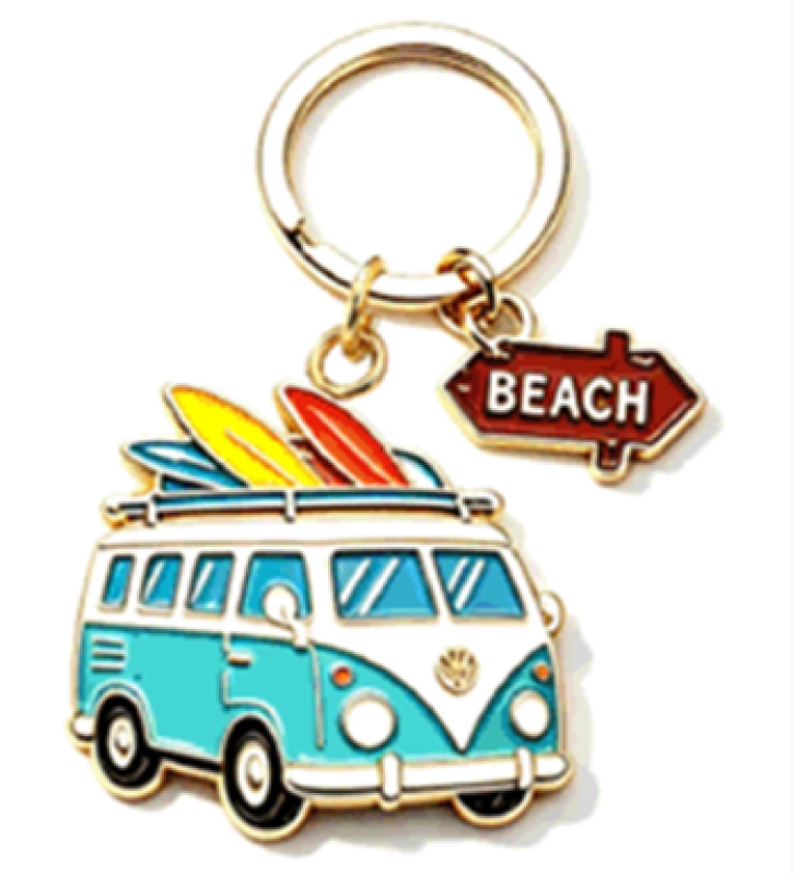 Llavero Metalico con Charms