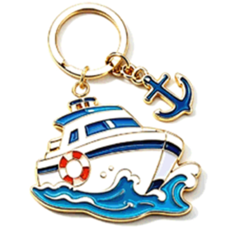 Llavero Metalico con Charms