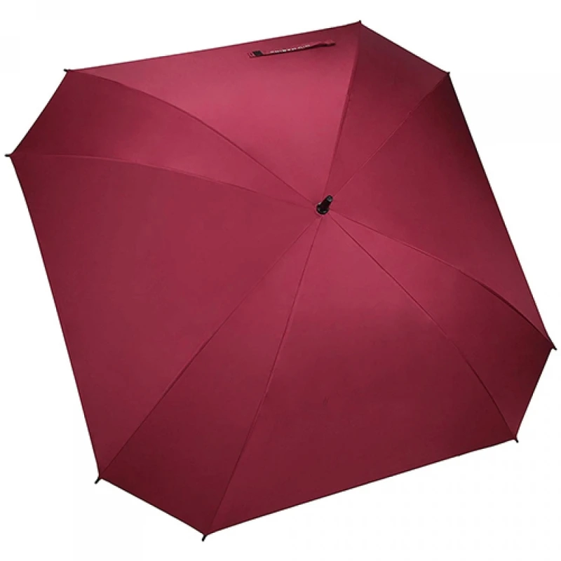 Paraguas UV Cuadrado Automatico de 28", mango recto espumado