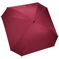 Paraguas UV Cuadrado Automatico de 28", mango recto espumado