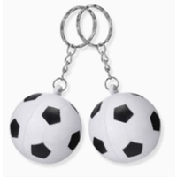 Llavero Balon de Futbol Antitress, en PU, de 4 cmts de diametro