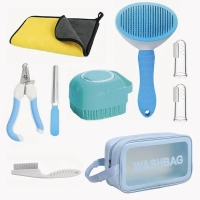 Set Groomer, de belleza, para mascotas. Varios accesorios en estuche