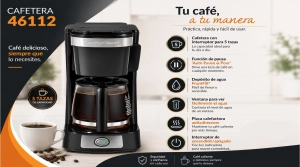 Cefetera Hamilton Beach, para 5 Tazas de Cafe