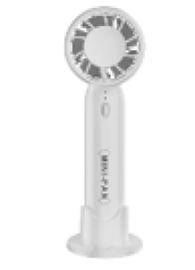 Abanico Plastico, 15.7 x 5.7 x 6.8 cmts, recargable, 1200 mAh,