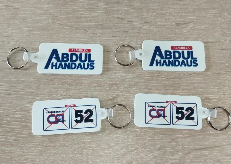 Llaveros Sublimados, impresion full color