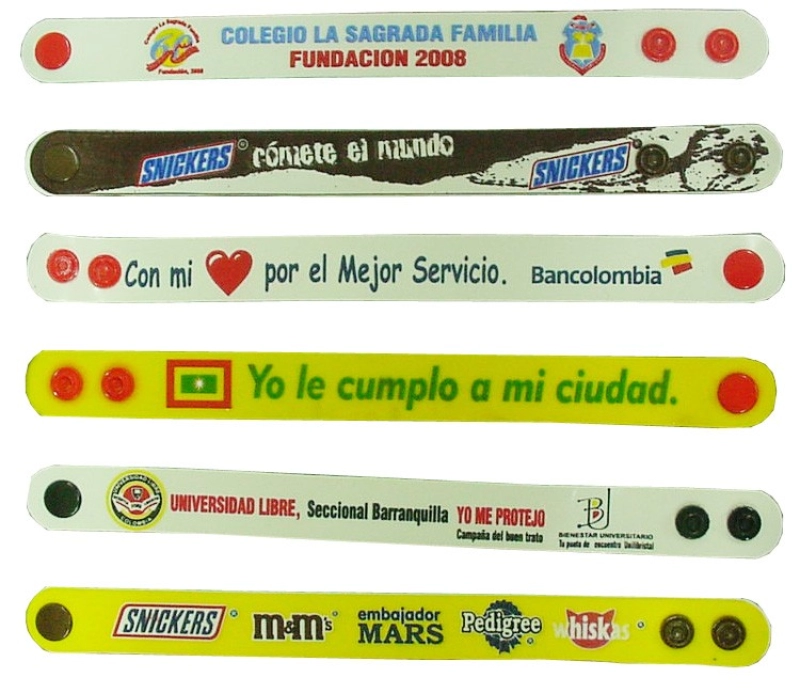 Manilla Microinyectada, en alto relieve, en diseño especial