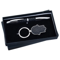 Set de Regalo en Caja con Llavero y Boligrafo