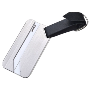 Identificador de Maletas elaborado en Aluminio