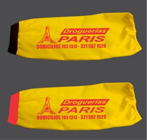 Manga Varesse, en tela de franela, con elastico, 40 x 15 cmts