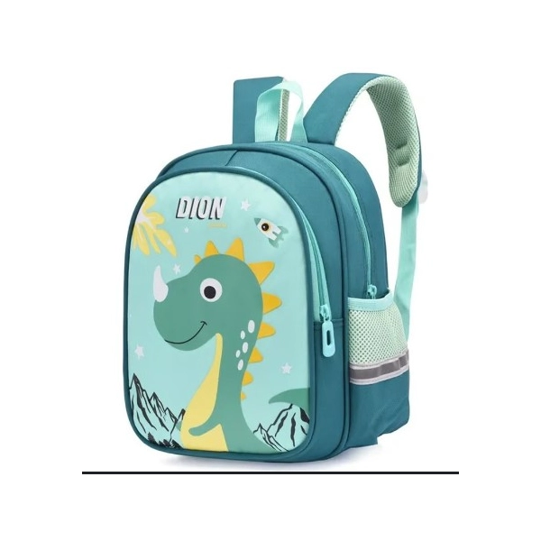 Morral Infantil Dakota, en lona, sublimado, con doble bolsillo, 40x32x15