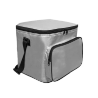 Nevera Sardinia, doble bolsillo con forro y espuma, 25 x 25 x 15 cmts