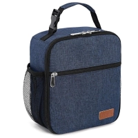 Lonchera Jakarta, con forro aluminizado, 2 bolsillos, 20 x 25 x 10 cmts