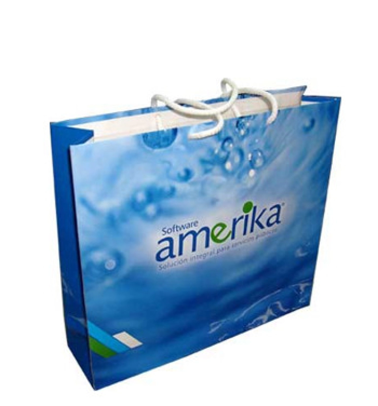 Bolsa Tampa, en Propalcote 200, troquelada, cordon motta, 20x25x10 cmts