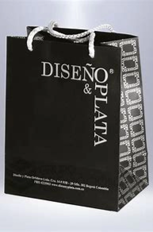 Bolsa Austin, en Propalcote 200, troquelada, cordon motta, 40x38x15 cmts.