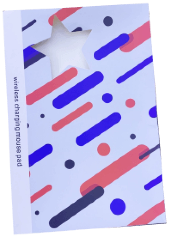 Mouse Pad con Cargador Inalámbrico y reposa muñecas, en Imitacion cuero, 10W