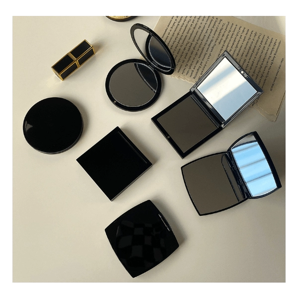 Espejo Plastico Doble, 6.5 x 6.5 cmts. Magnificacion 1X / 2X