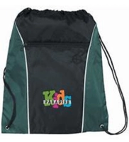 Tula Impermeable Belgica, bicolor,  bolsillo frontal con zipper, 33 x 47 cmts