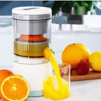 Exprimidor de Citricos, 400 ml, Recargable USB 1600 mAh