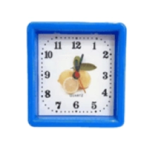 Reloj Despertador en ABS, 7.35 x 7.35 cmts