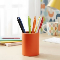 Boligrafo Retractil en plastico ABS reciclado, de 14 cmts