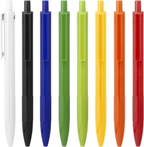 Boligrafo Retractil en plastico ABS reciclado, de 14 cmts