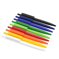 Boligrafo Retractil en plastico ABS, de 14 cmts