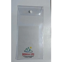 Estuche Electrosellado, con broche plastico, 12 x 18 cmts