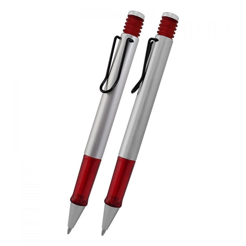 Boligrafo Levy, plastico, clip metalico