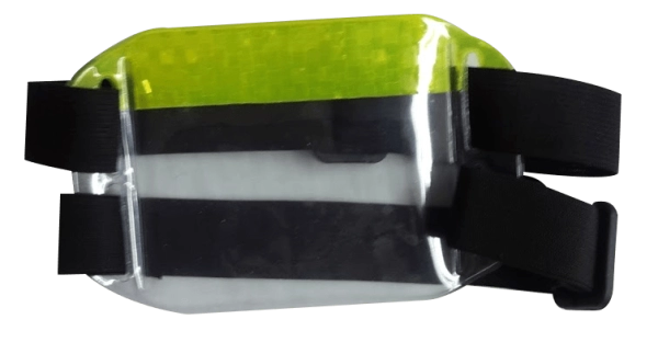 Brazalete Helsinki, con reflectivo, 14 x 9 cmts