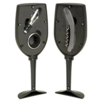 Set de Vino Viña, 3 piezas, 23.2 x 9 x 9 cmts.