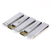 Memoria USB metalica en forma de Clip