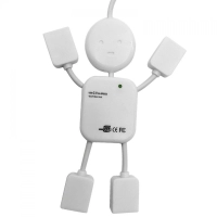 Multipuerto Niño, 4 puertos USB, 13.2 x 4 cmts