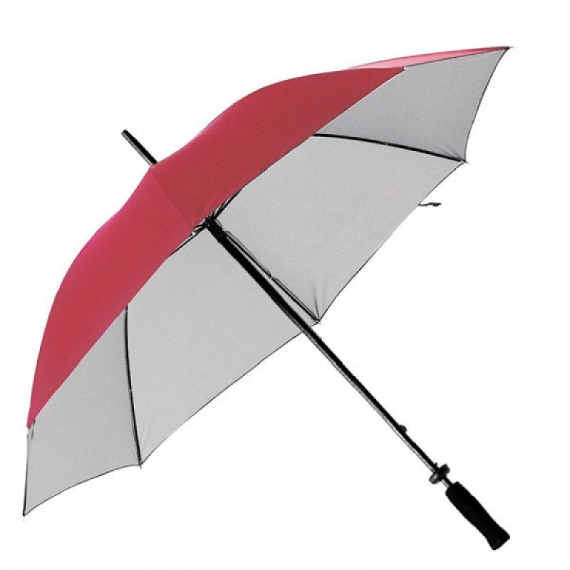 Paraguas UV Circular Automatico de 27”, mango recto espumado