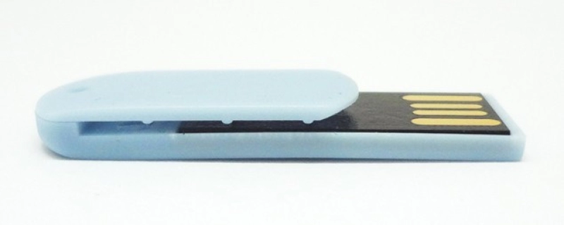 Memoria USB plastica en forma de Clip