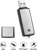 Memoria USB con Grabadora de Voz