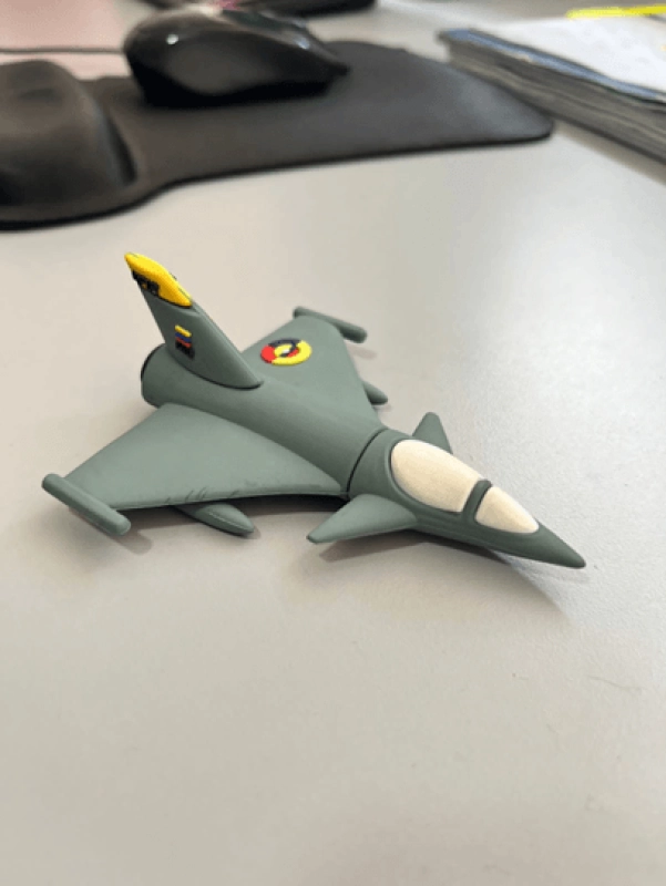 Memoria USB en PVC 3D diseño Avion De Guerra