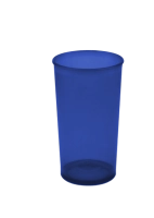 Vaso Redondo 10 onzas, 295 ml, 11.8 x 6.9 cmts, en Poliestireno Cristal