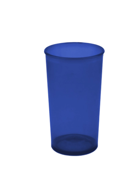 Vaso Redondo 10 onzas, 295 ml, 11.8 x 6.9 cmts, en Poliestireno Cristal