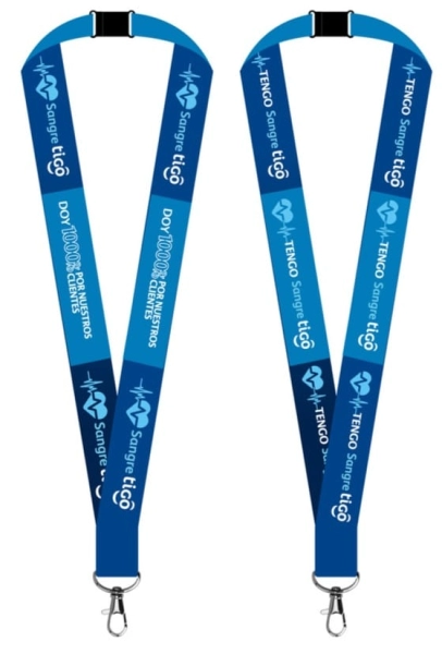 Cinta Lanyard Porta Carnet de 20 mm de ancho