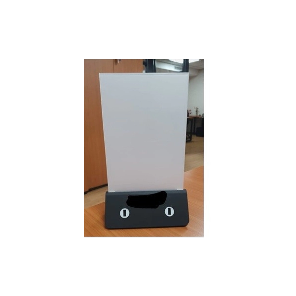 Porta Menú Power Bank, capacidad 10.000 mAh