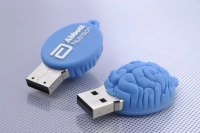 Memoria USB en PVC 3D diseño Cerebro
