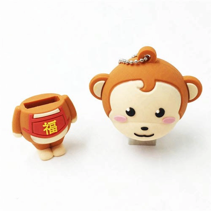 Memoria USB en PVC 3D diseño Mono